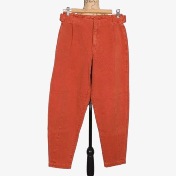 Baykan Emeline Trouser Denim Hi Rise Cropped Jeans size 04 - Picture 1 of 4